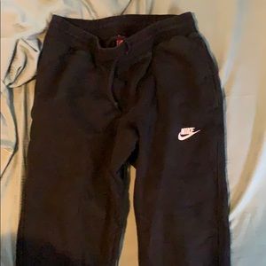 Boys Black Nike Pants